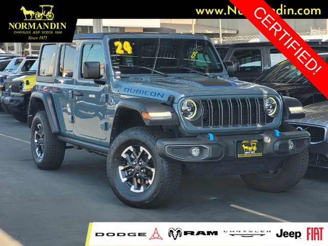 Certified 2024 Jeep Wrangler Unlimited Rubicon 4xe