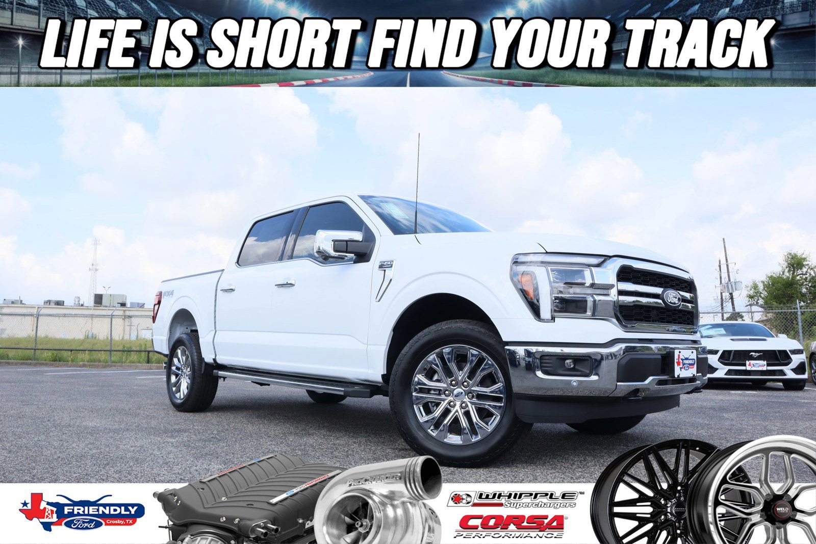 New 2025 Ford F150 Lariat w/ Equipment Group 501A Mid