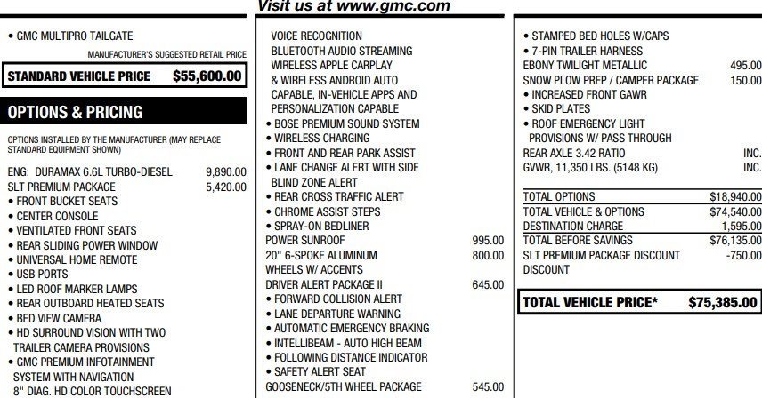 Certified 2021 GMC Sierra 2500 SLT w/ SLT Premium Package image 2