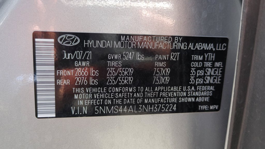 Used 2022 Hyundai Santa Fe Limited w/ Cargo Package FWD image 29