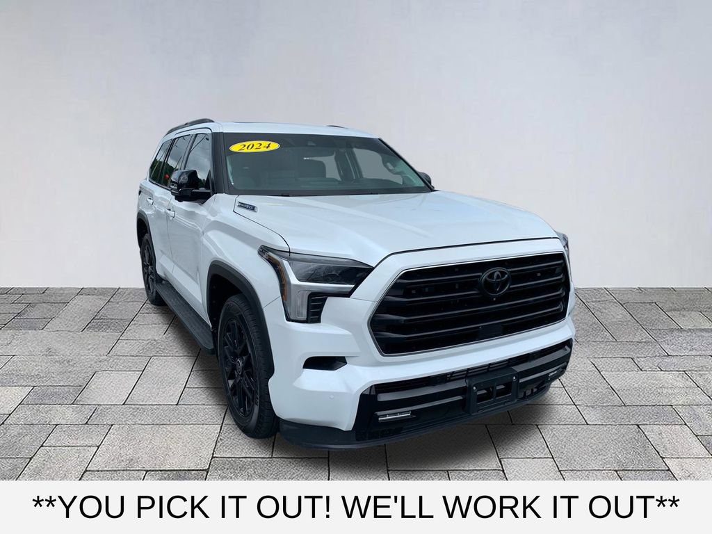 Used 2024 Toyota Sequoia Limited w/ Nightshade Package AWD/4WD image 1