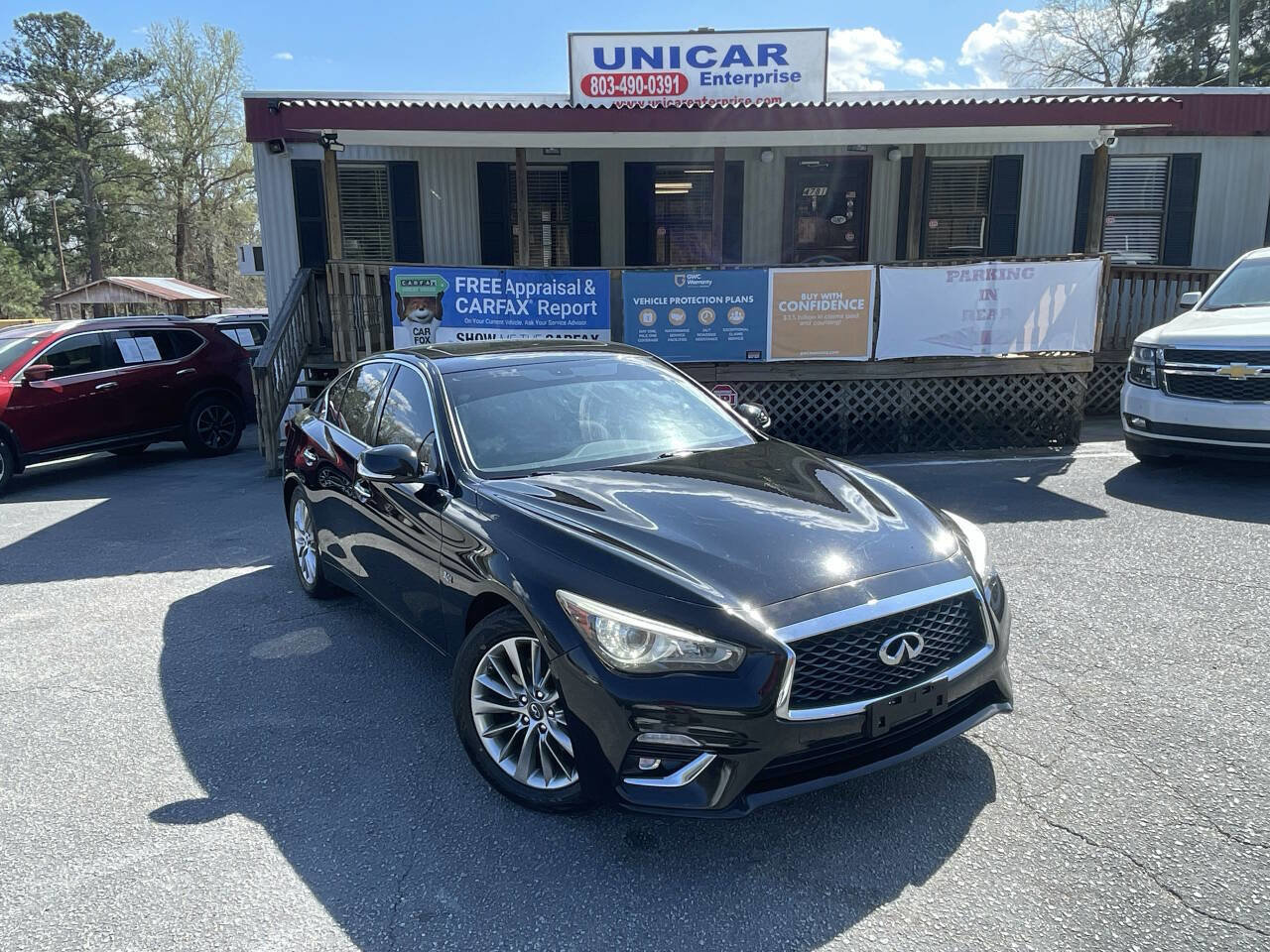 Used 2018 INFINITI Q50 Luxe image 1
