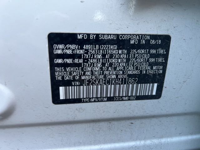 Used 2019 Subaru Forester Premium w/ All-Weather Package image 10