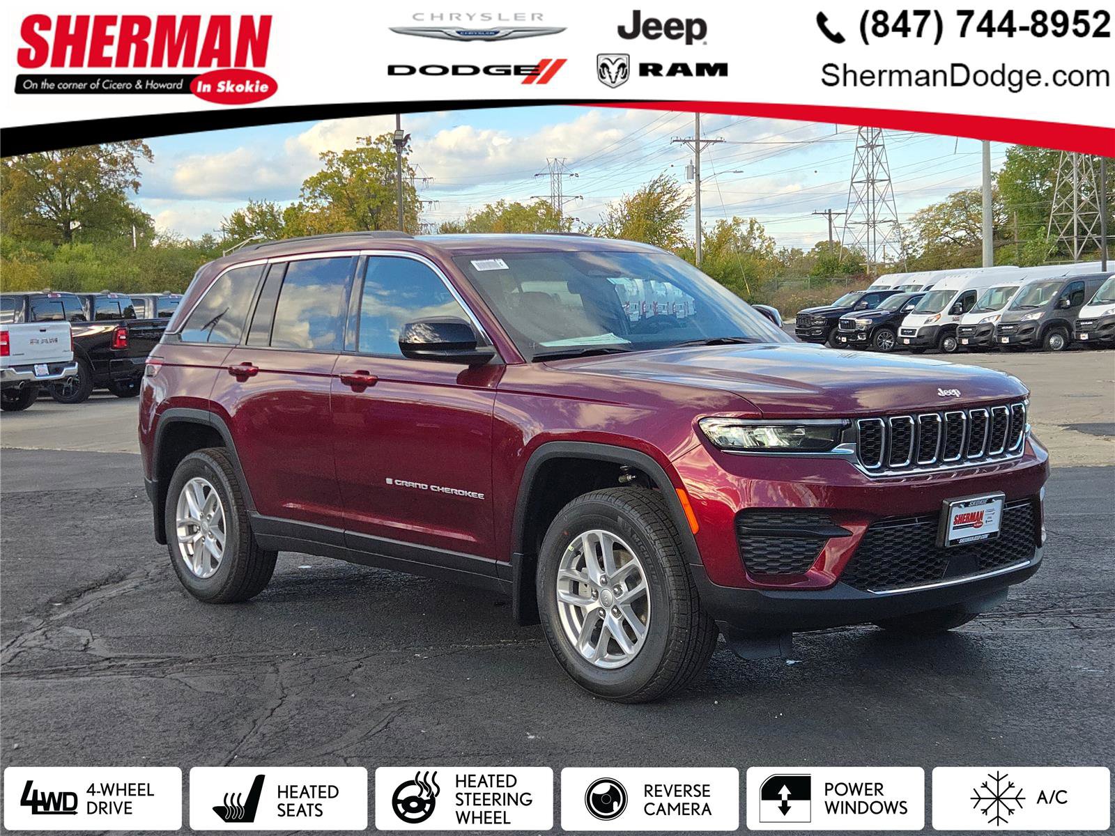 New 2025 Jeep Grand Cherokee Laredo w/ Luxury Tech Group I