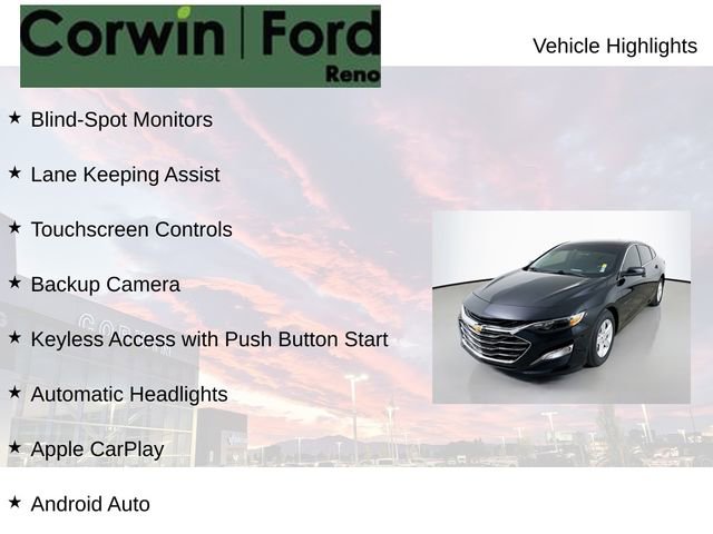 Used 2024 Chevrolet Malibu LS w/ LPO, Floor Liner Package image 8