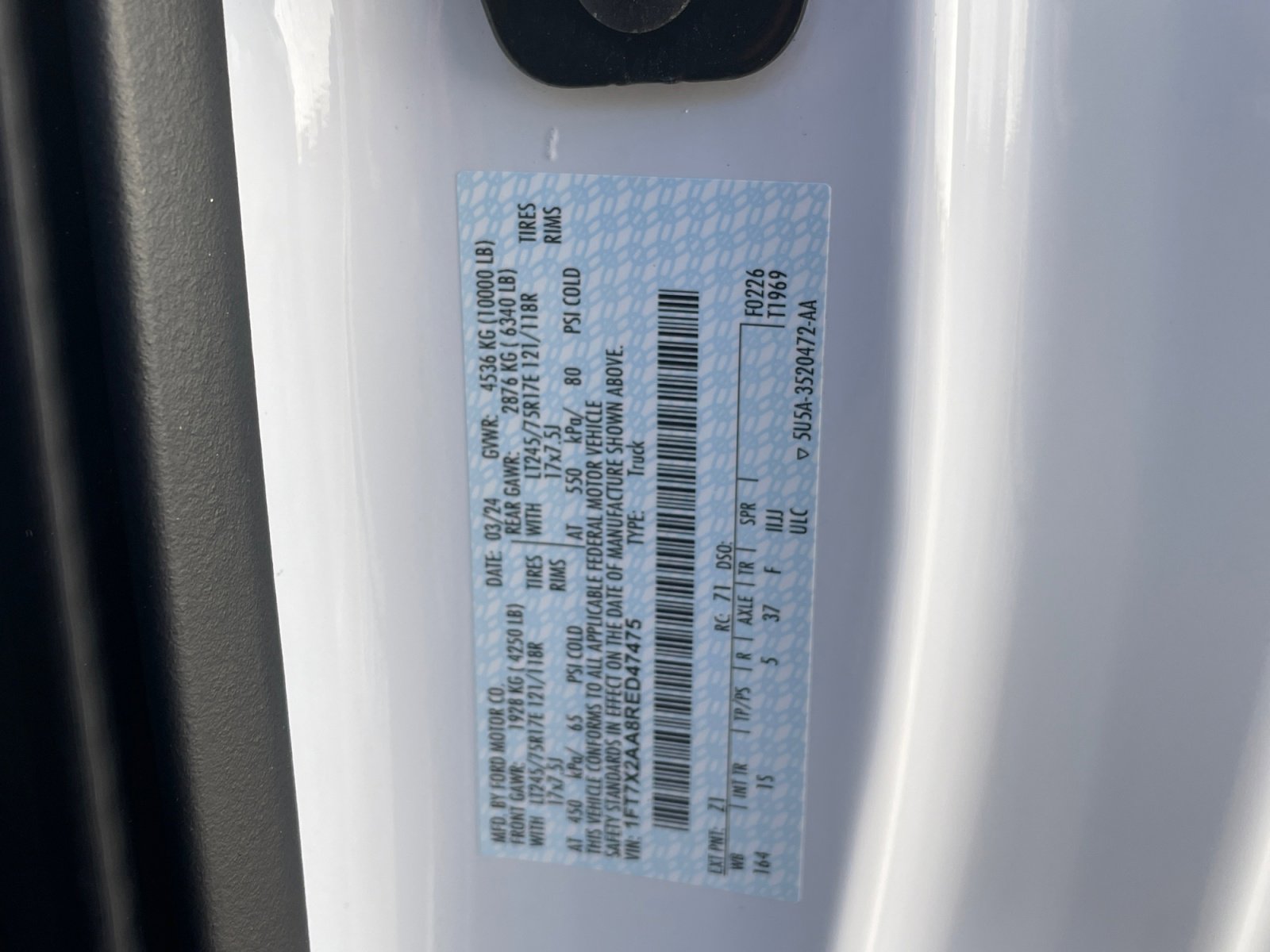 Used 2024 Ford F250 XL w/ XL Chrome Package image 23