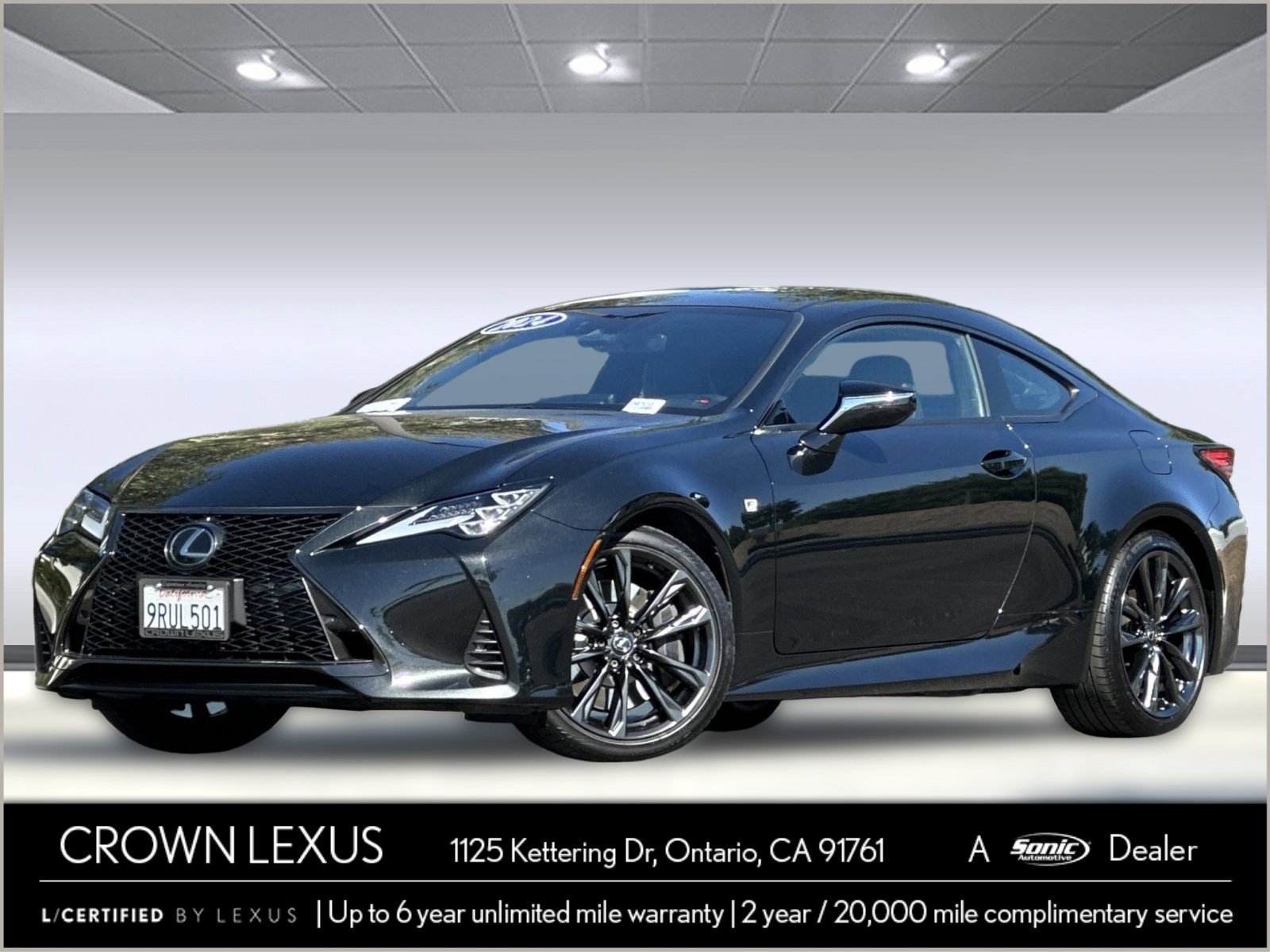 Certified 2024 Lexus RC 350 F Sport