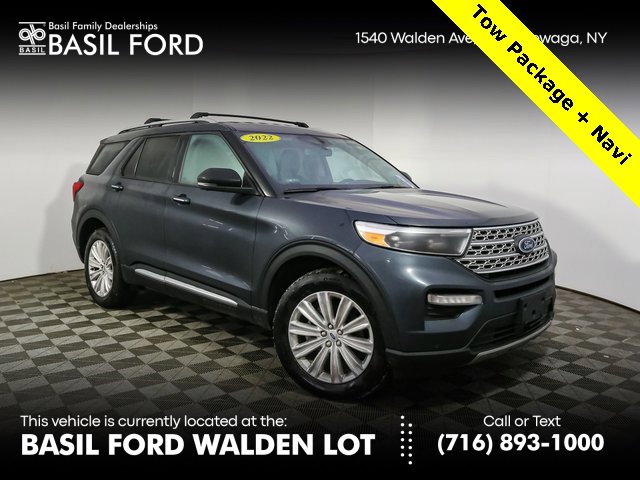 Used 2022 Ford Explorer Limited w/ Limited Technology Package