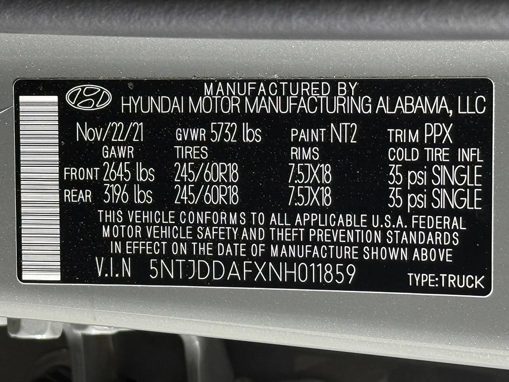 Used 2022 Hyundai Santa Cruz SEL Premium AWD/4WD image 44