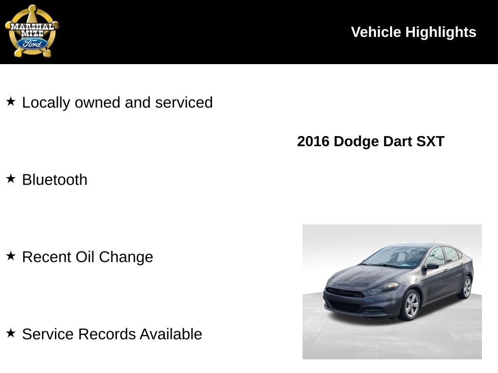 Used 2016 Dodge Dart SXT image 2
