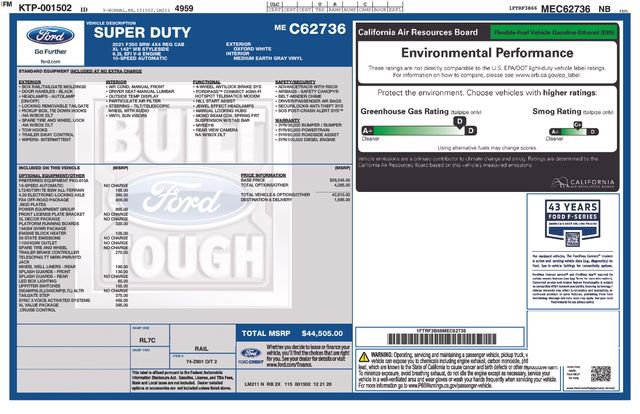 Used 2021 Ford F350 XL w/ Power Equipment Group AWD/4WD image 33