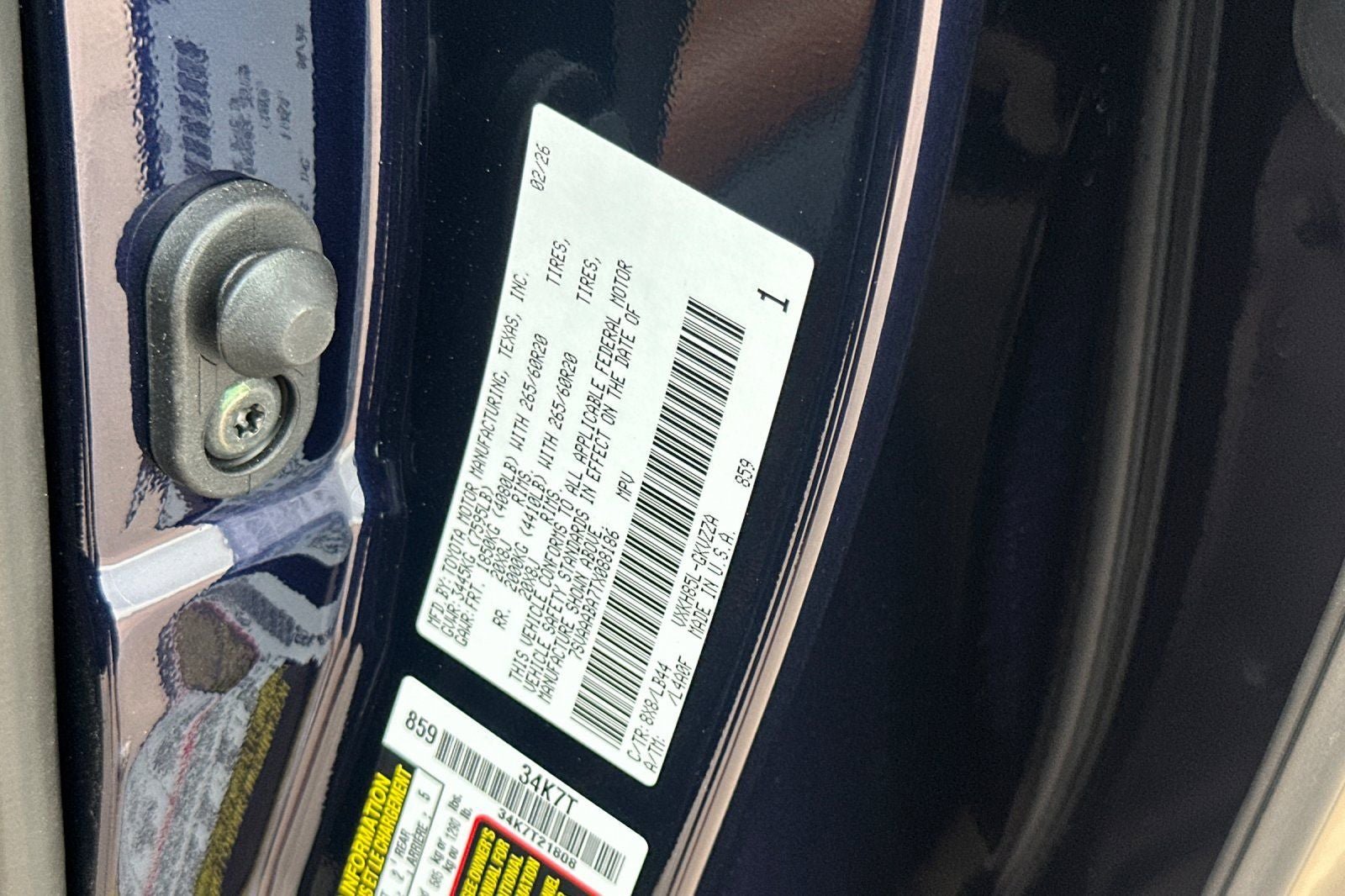 New 2026 Toyota Sequoia 1794 Edition AWD/4WD image 34