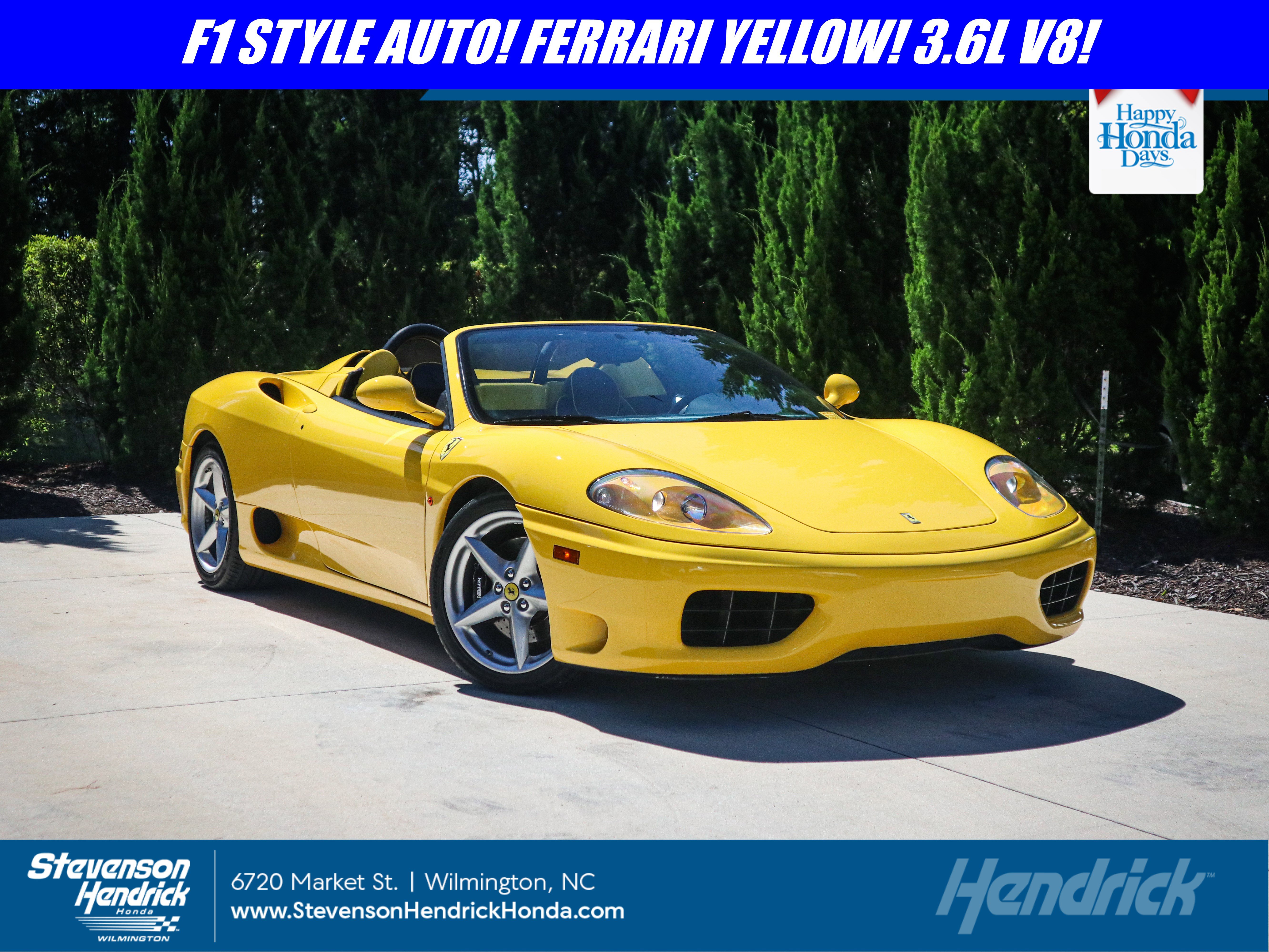 Used 2001 Ferrari 360 Spider