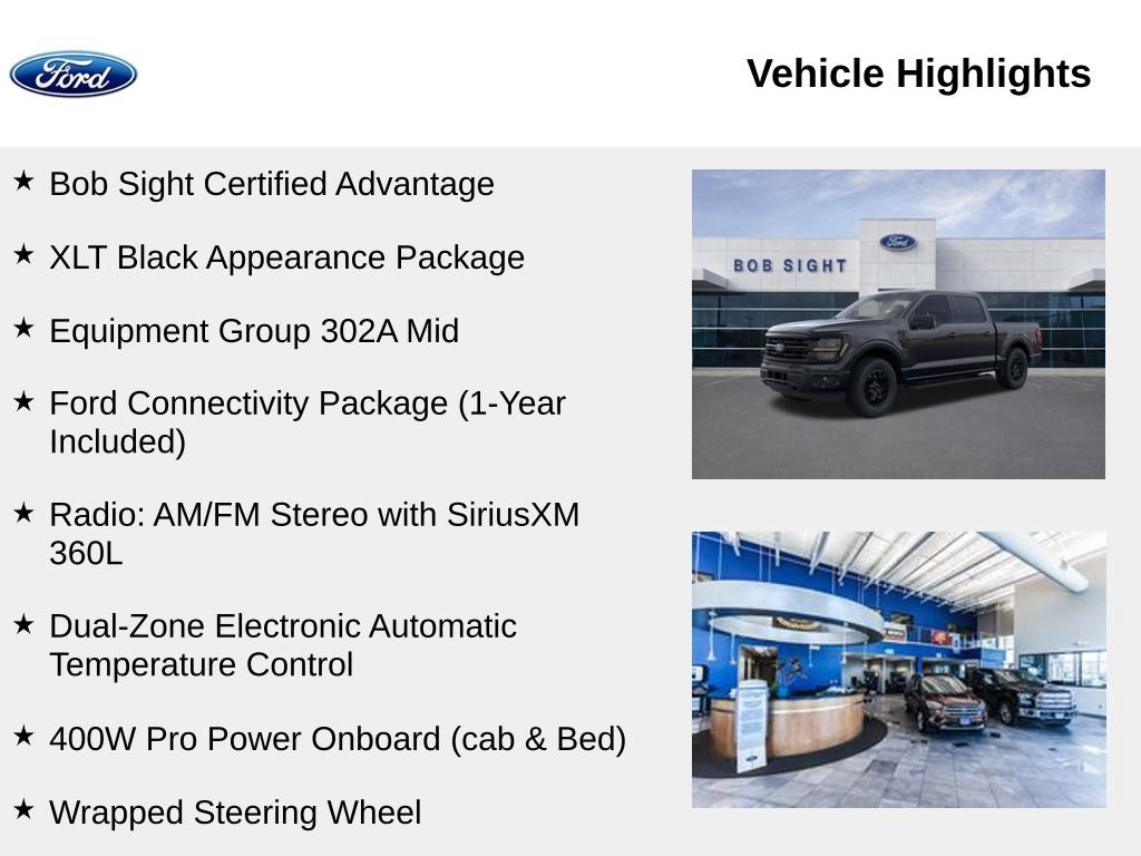 New 2026 Ford F150 XLT w/ Equipment Group 302A MID AWD/4WD image 2