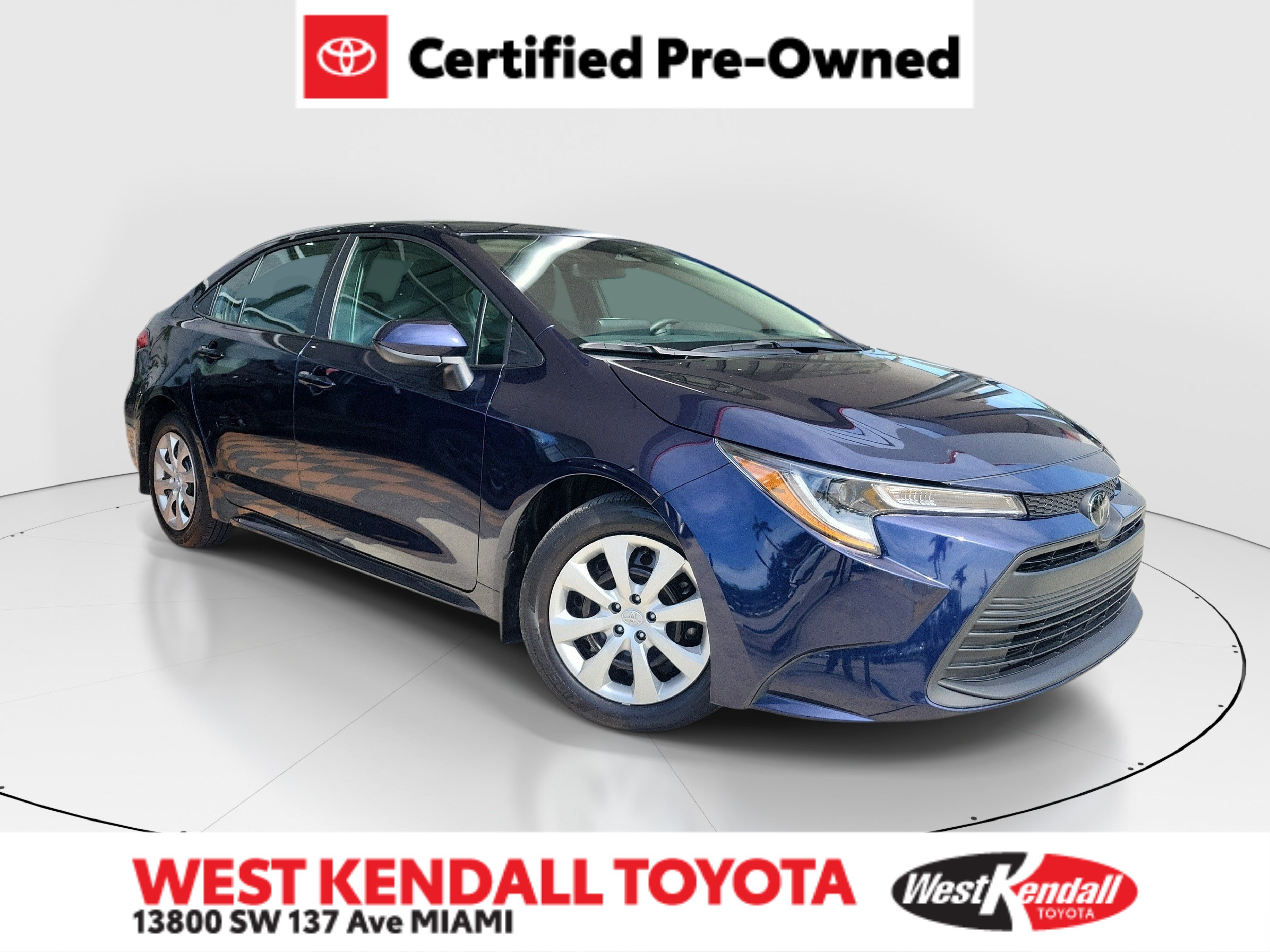 Certified 2024 Toyota Corolla LE FWD image 1