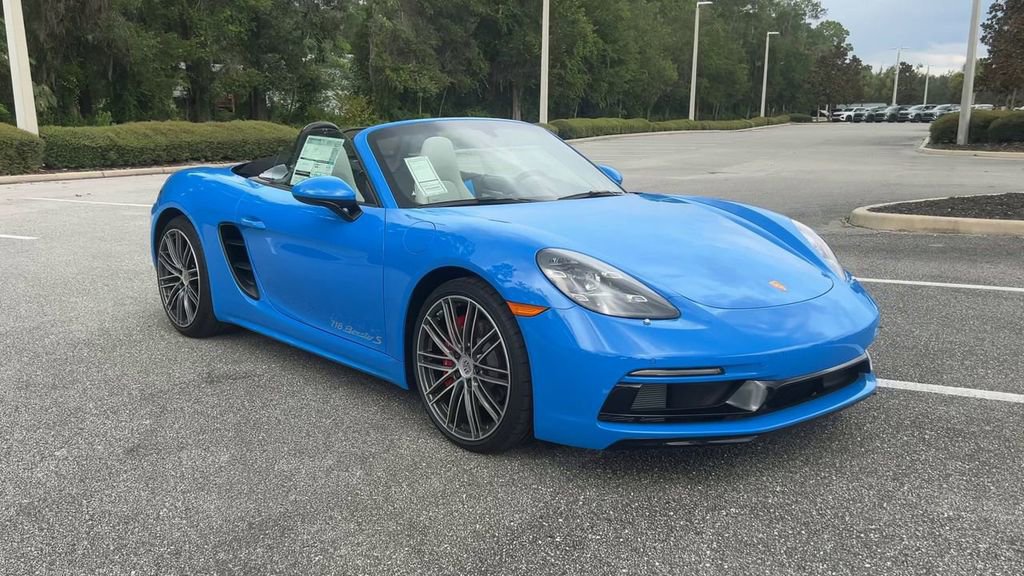 New 2025 Porsche 718 Boxster S image 2