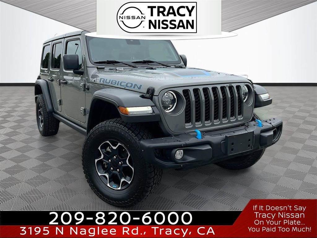 Used 2023 Jeep Wrangler Unlimited Rubicon 4xe w/ Steel Bumper Group