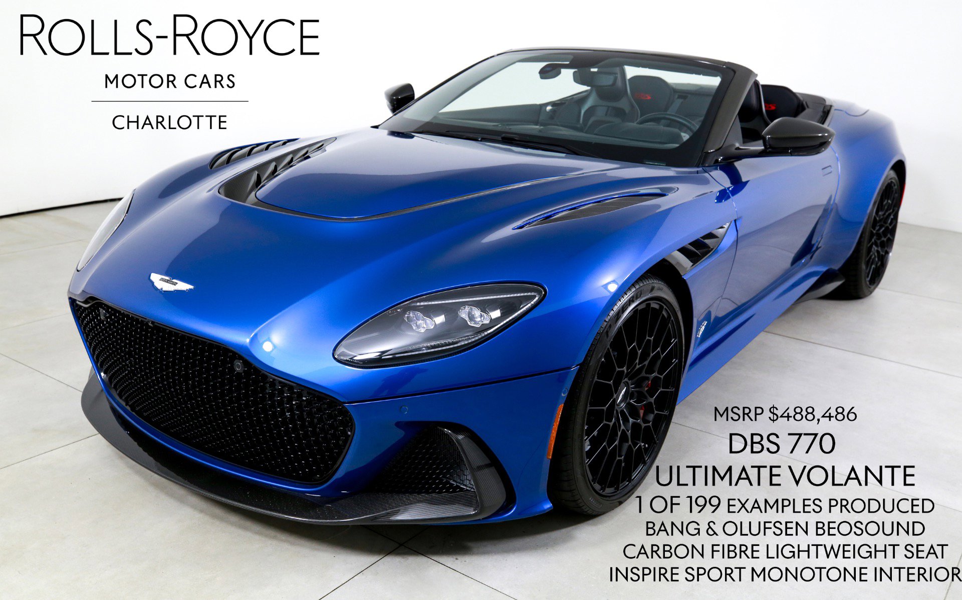 Used 2023 Aston Martin DBS Superleggera Volante