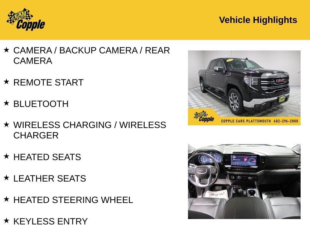 Used 2023 GMC Sierra 1500 SLT w/ SLT Premium Package image 4