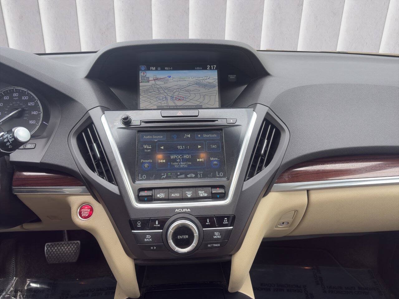 Used 2016 Acura MDX w/ Technology Package AWD/4WD image 16