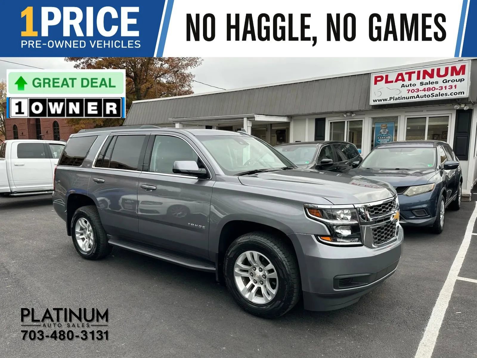 Used 2019 Chevrolet Tahoe LT image 1
