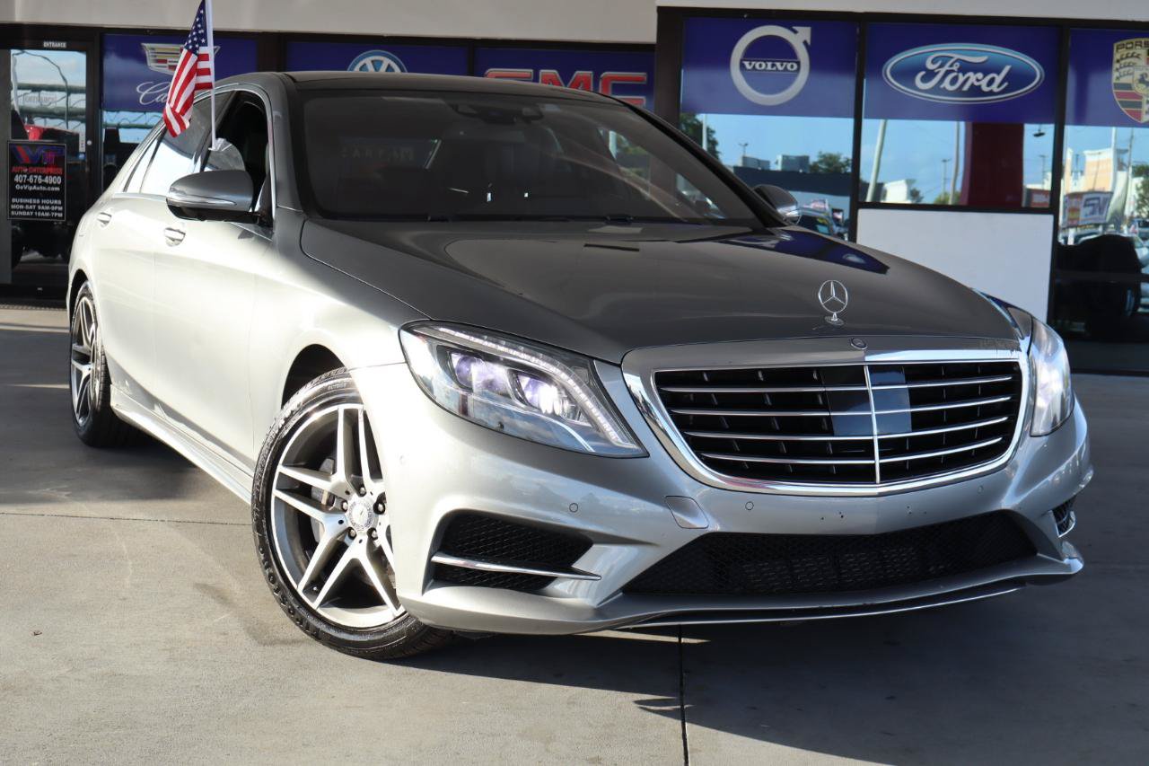 Used 2015 Mercedes-Benz S 550 4MATIC Sedan image 2