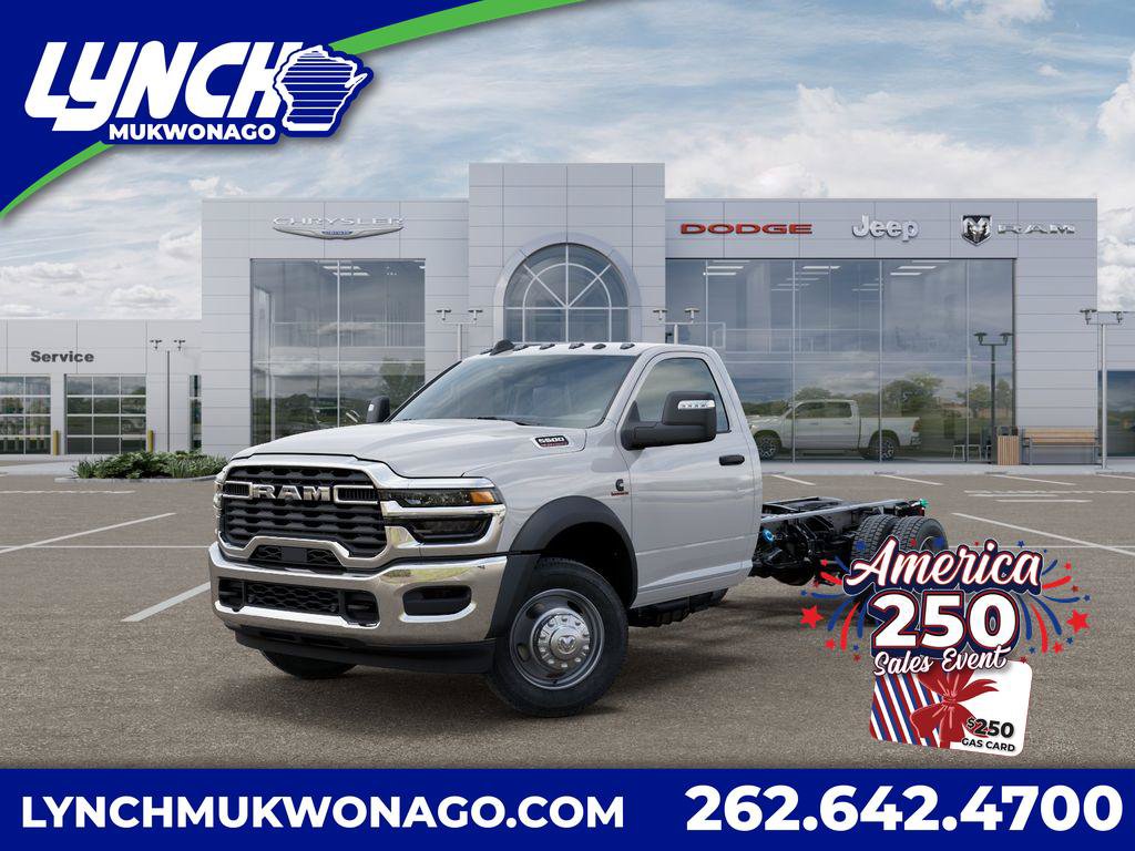 New 2026 RAM 5500 Tradesman w/ Chrome Appearance Group AWD/4WD image 1