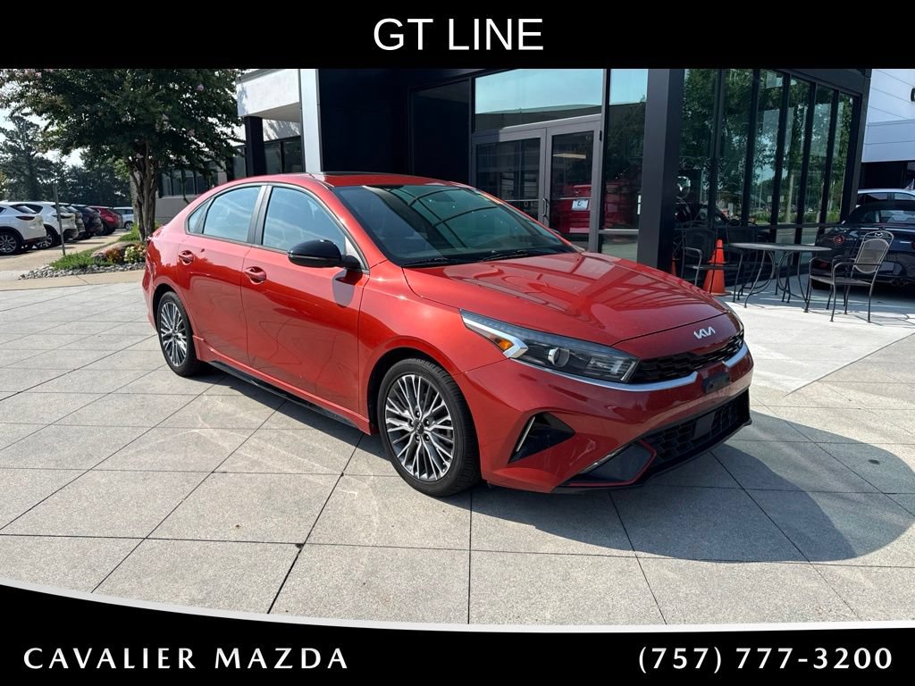 Used 2022 Kia Forte GT-Line w/ GT-Line Premium Package FWD image 1