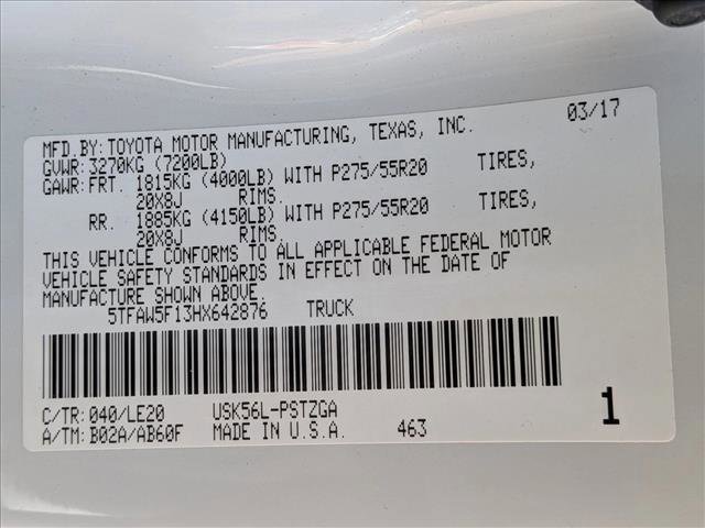 Used 2017 Toyota Tundra Platinum AWD/4WD image 26