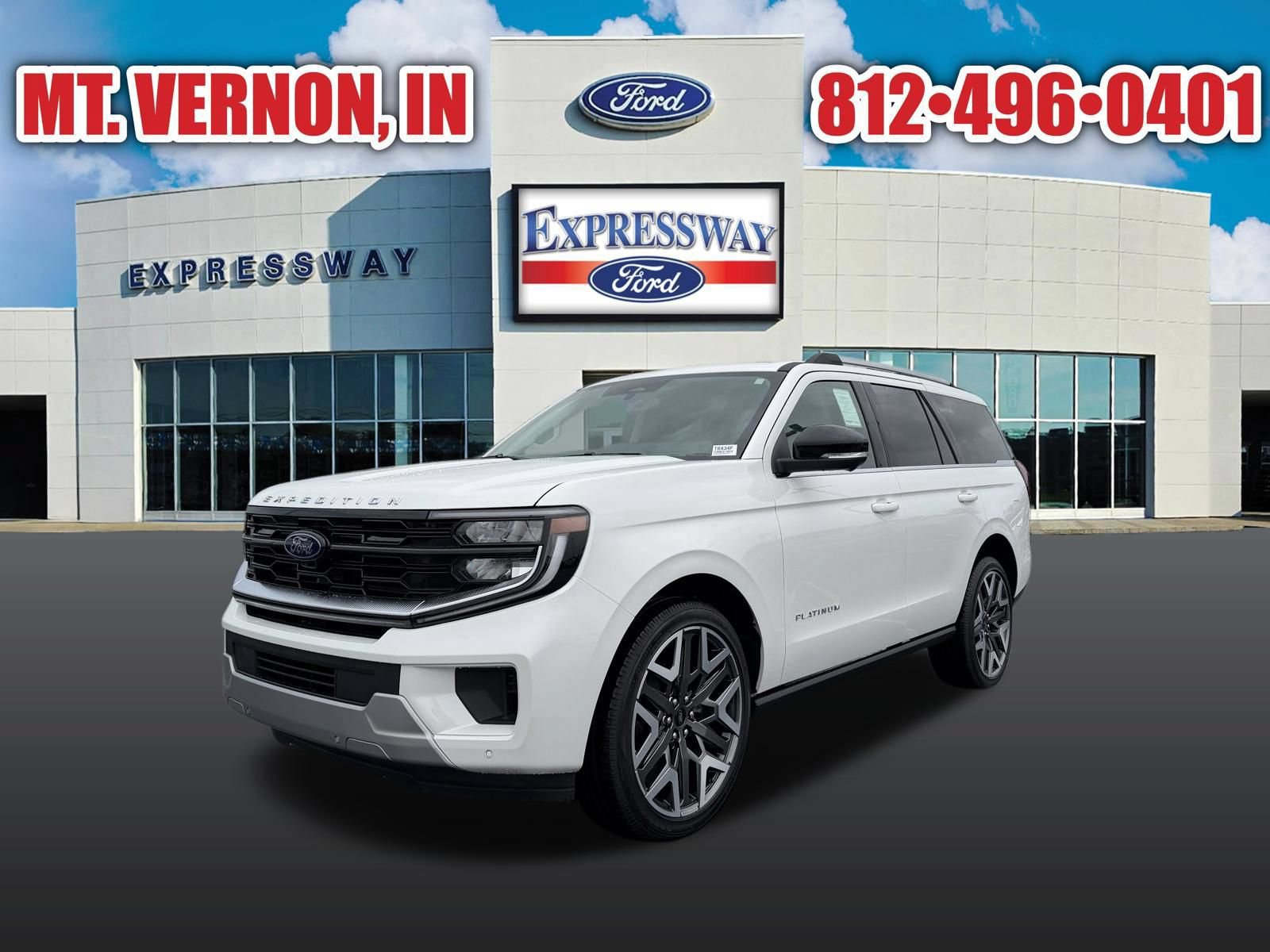New 2026 Ford Expedition Platinum w/ Platinum Ultimate Package
