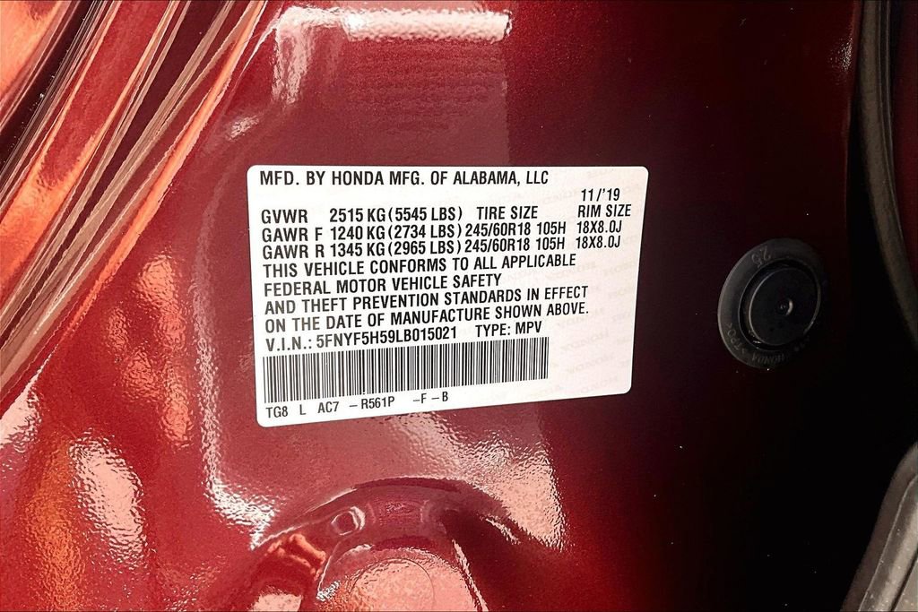 Used 2020 Honda Pilot EX-L image 19