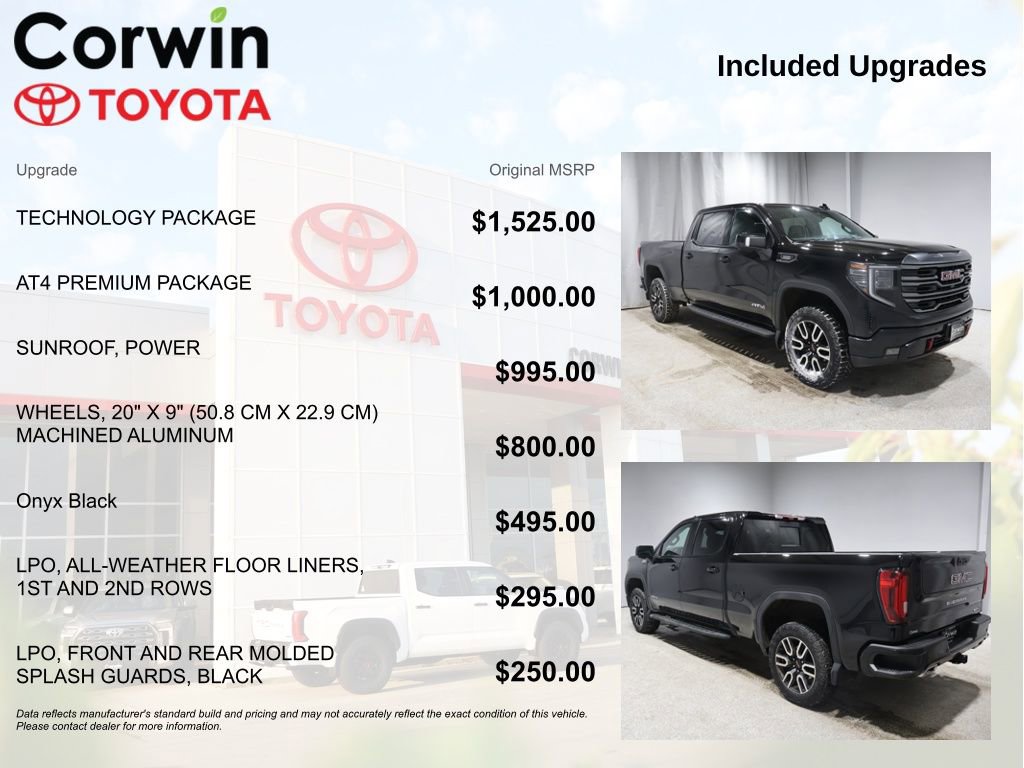 Used 2024 GMC Sierra 1500 AT4 w/ Technology Package image 4