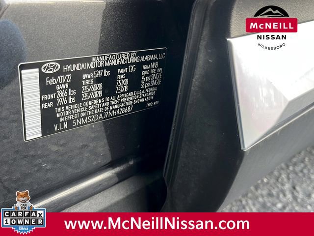 Used 2022 Hyundai Santa Fe SEL image 29
