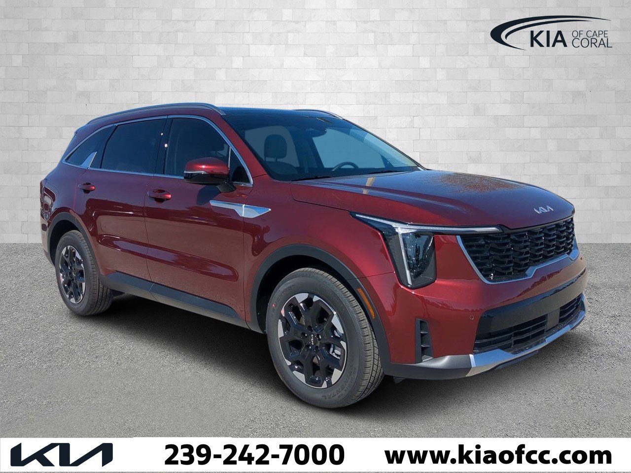 New 2025 Kia Sorento S w/ Panoramic Sunroof Package