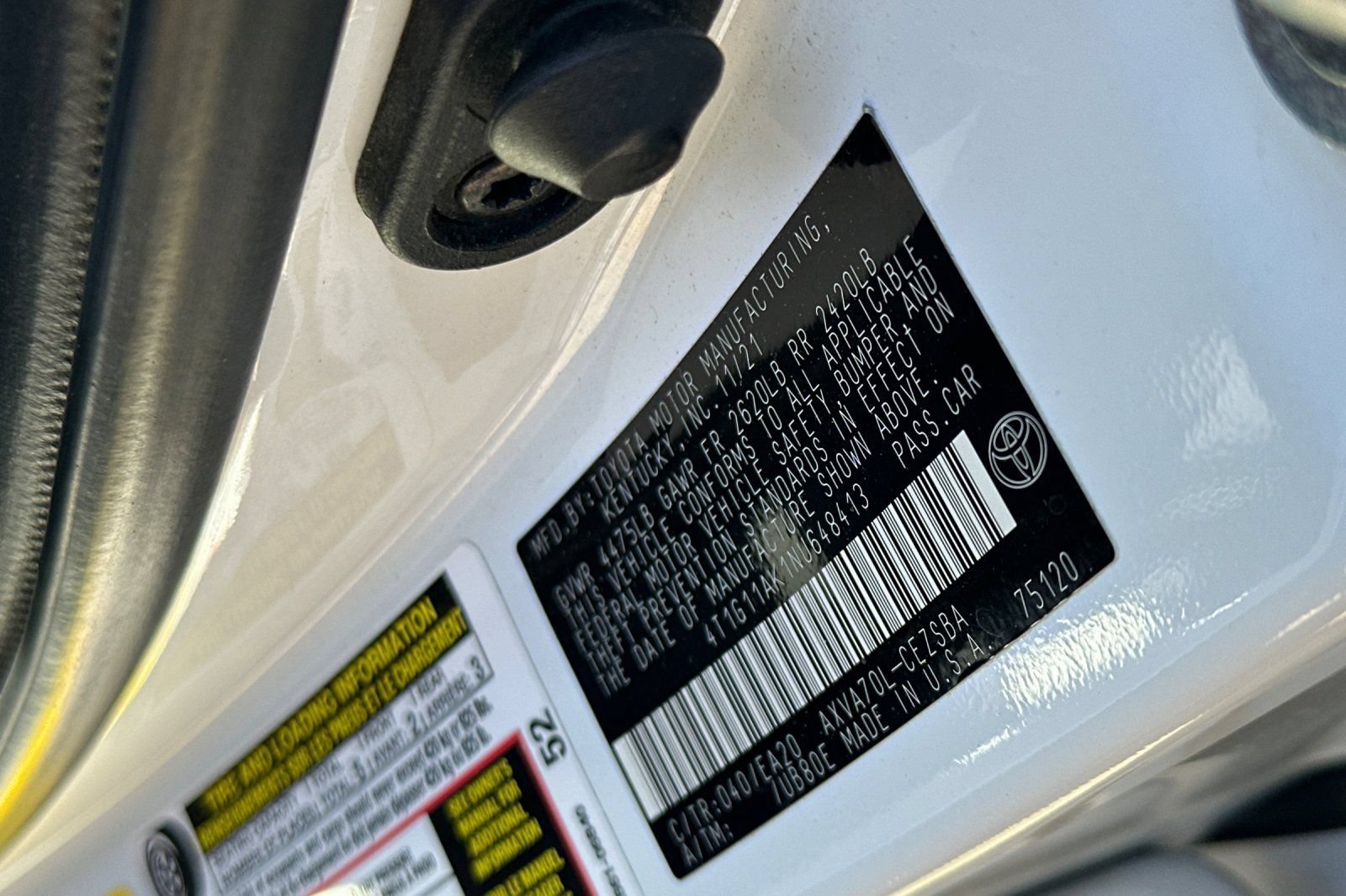 Certified 2022 Toyota Camry SE FWD image 23