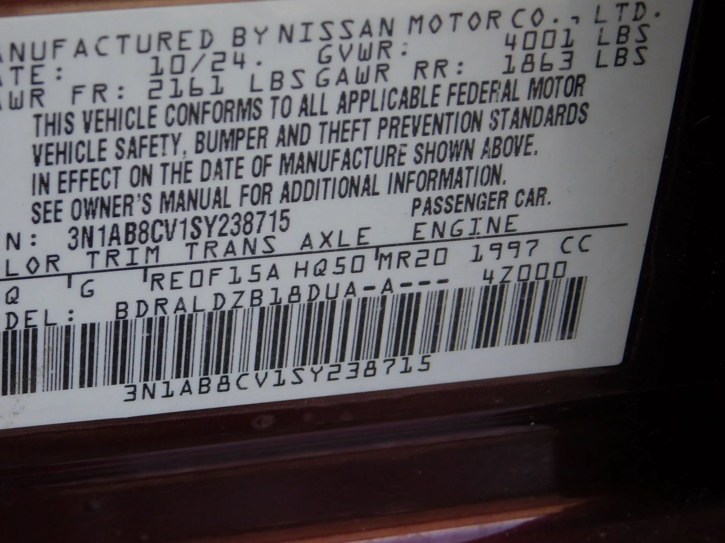 Used 2025 Nissan Sentra SV FWD image 24