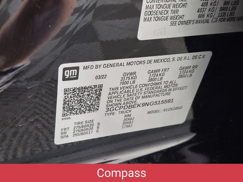 Certified 2022 Chevrolet Silverado 1500 Custom AWD/4WD image 38