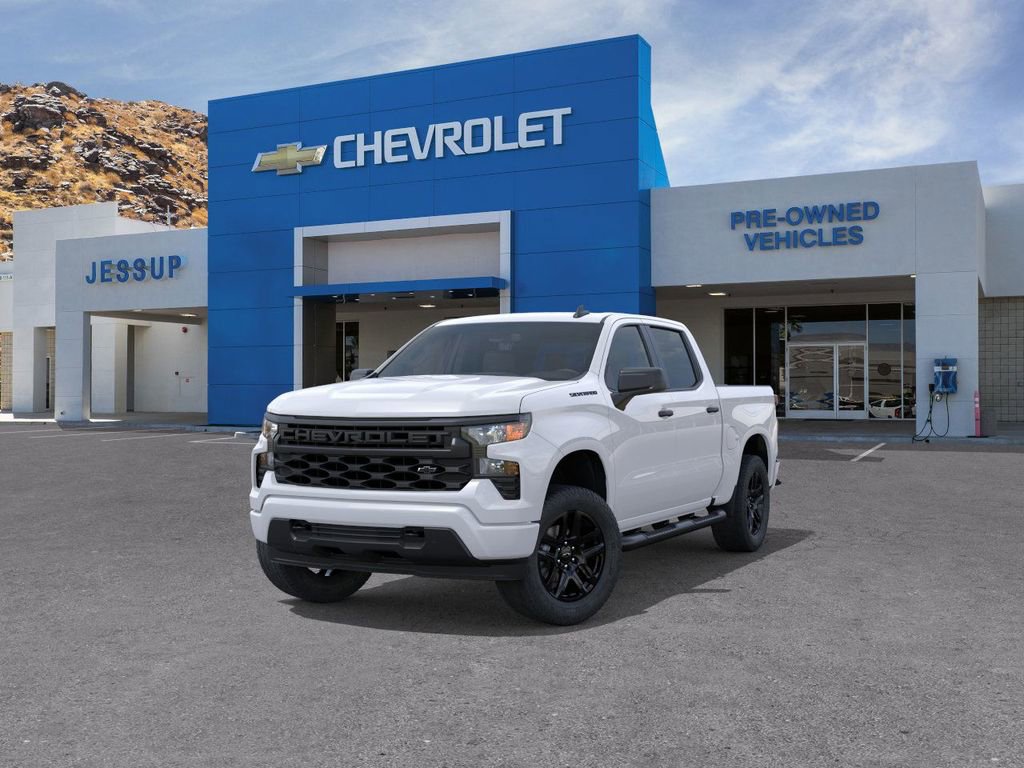 New 2026 Chevrolet Silverado 1500 Custom w/ Turbomax Blackout Package image 8