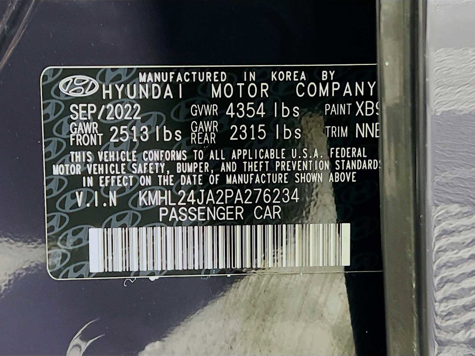Certified 2023 Hyundai Sonata SE FWD image 30