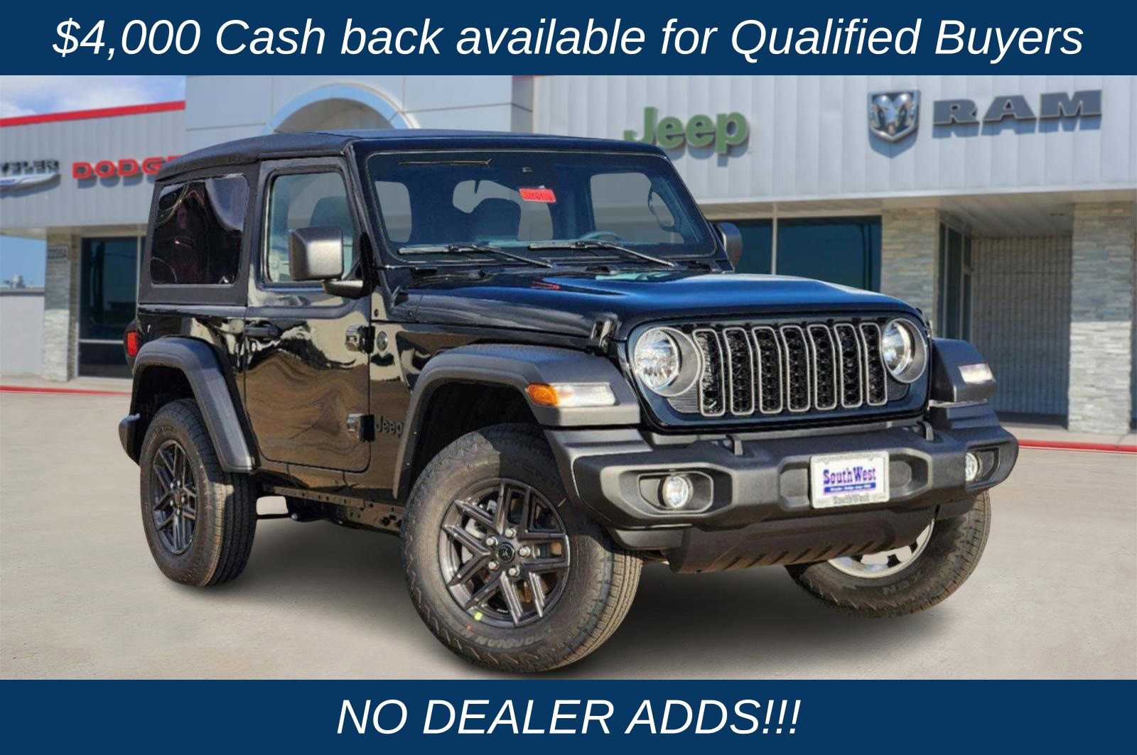 New 2025 Jeep Wrangler Sport