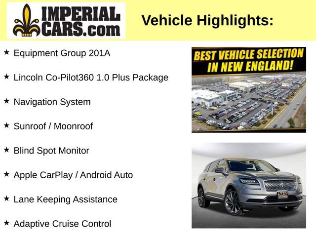 Used 2023 Lincoln Nautilus Reserve w/ Equipment Group 201A image 7