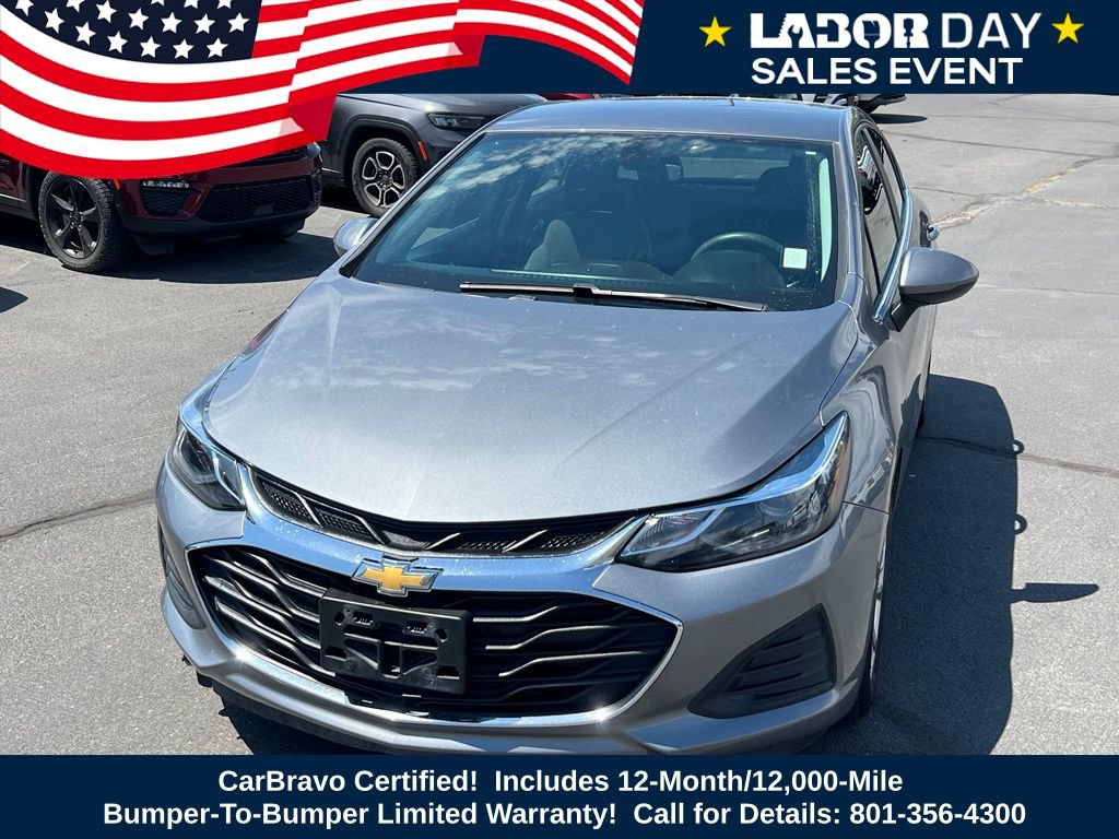 Certified 2019 Chevrolet Cruze LT FWD image 2
