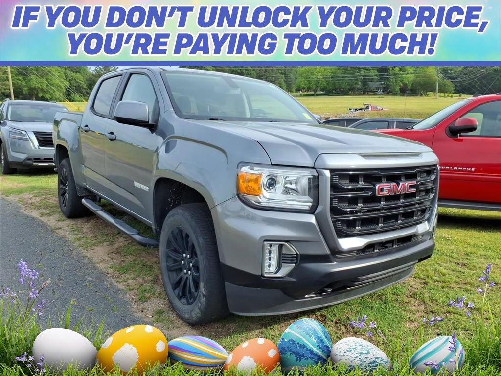 Used 2022 GMC Canyon Elevation w/ Trailering Package RWD image 1