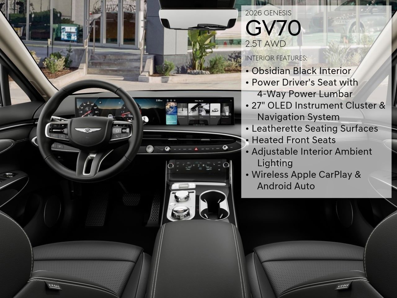 New 2026 Genesis GV70 2.5T AWD/4WD image 21