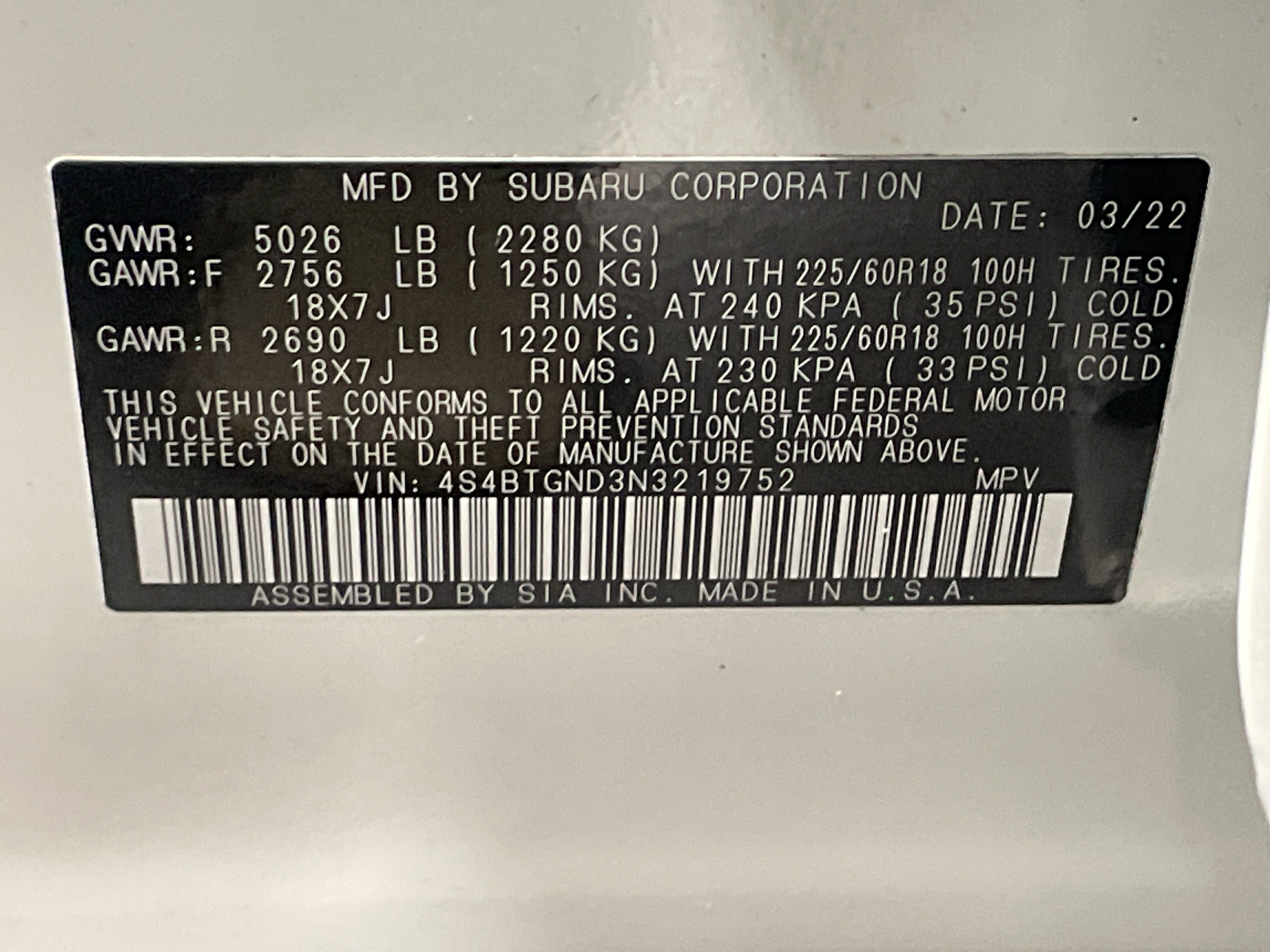 Used 2022 Subaru Outback Limited XT w/ Popular Package #2 image 27