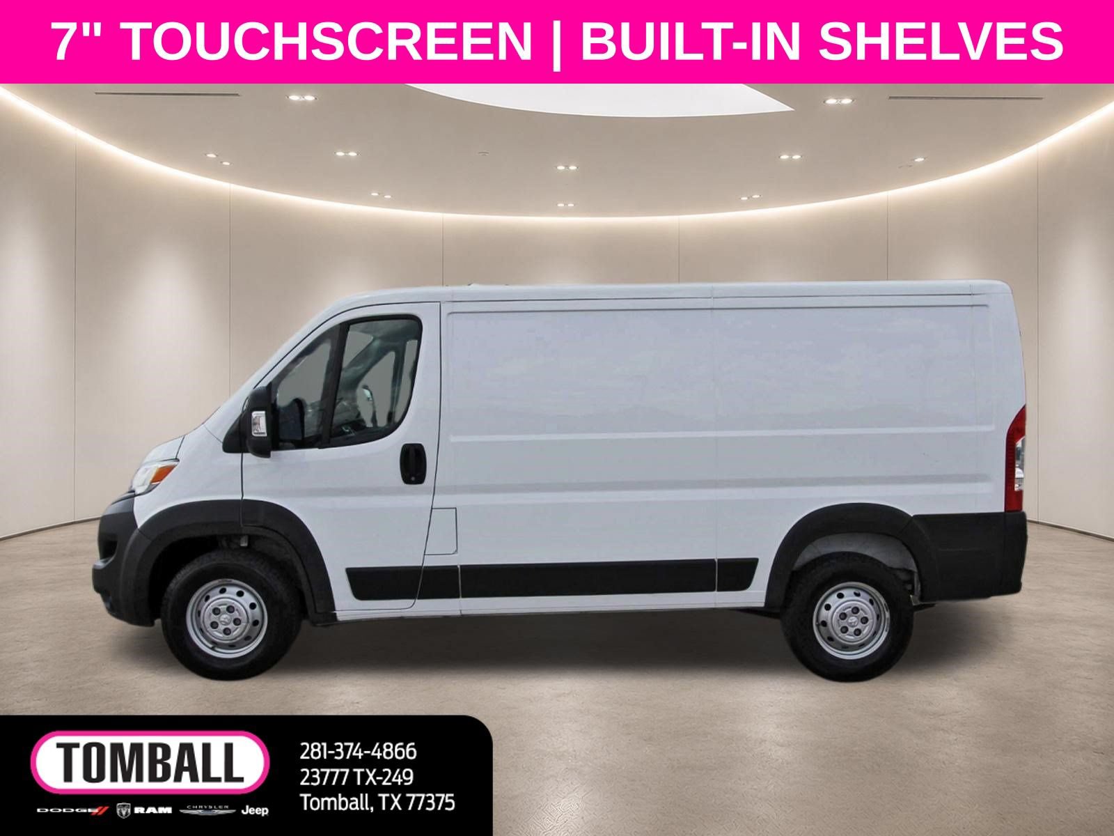 Used 2023 RAM ProMaster 1500 w/ Interior LED Lighting Group FWD image 4