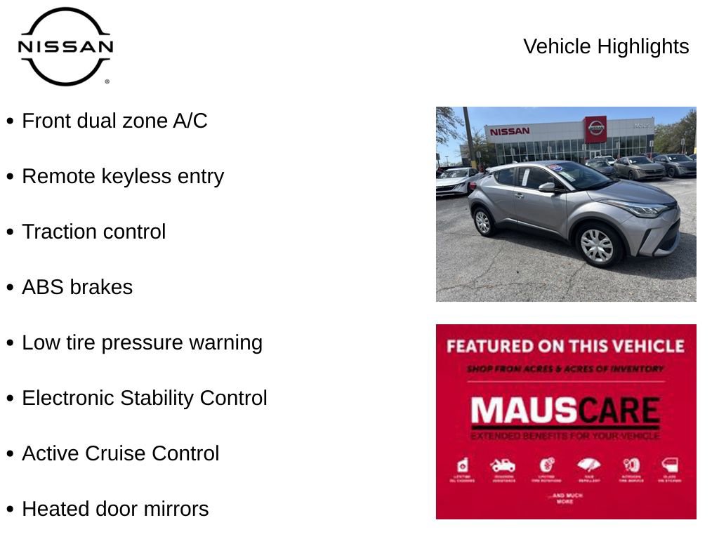 Used 2020 Toyota C-HR LE image 8