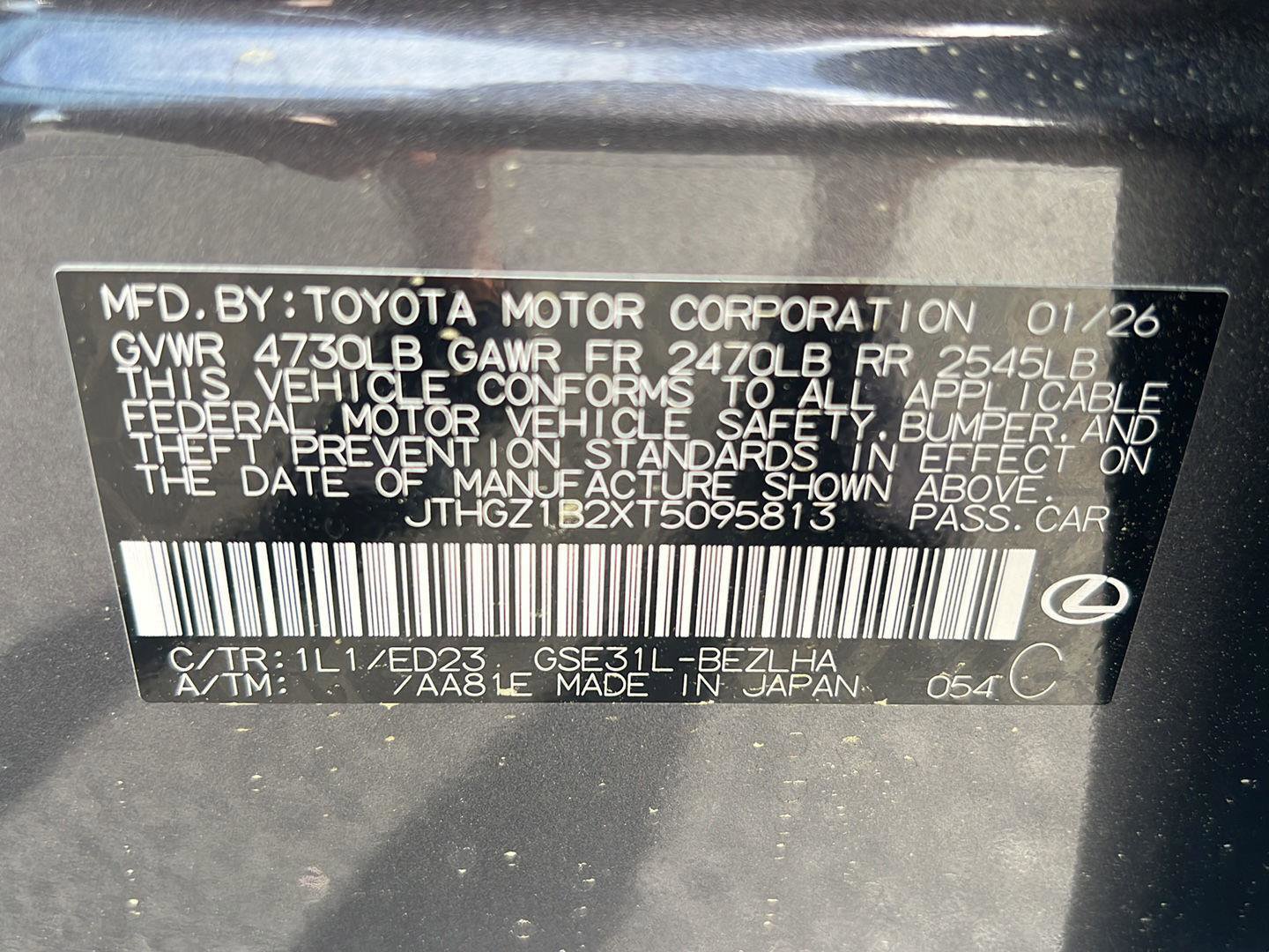 New 2026 Lexus IS 350 F Sport image 37