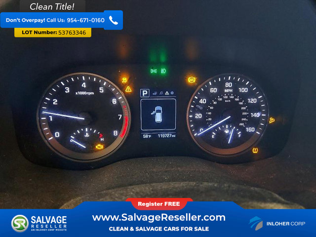 Used 2017 Hyundai Tucson Eco w/ Cargo Package FWD image 12