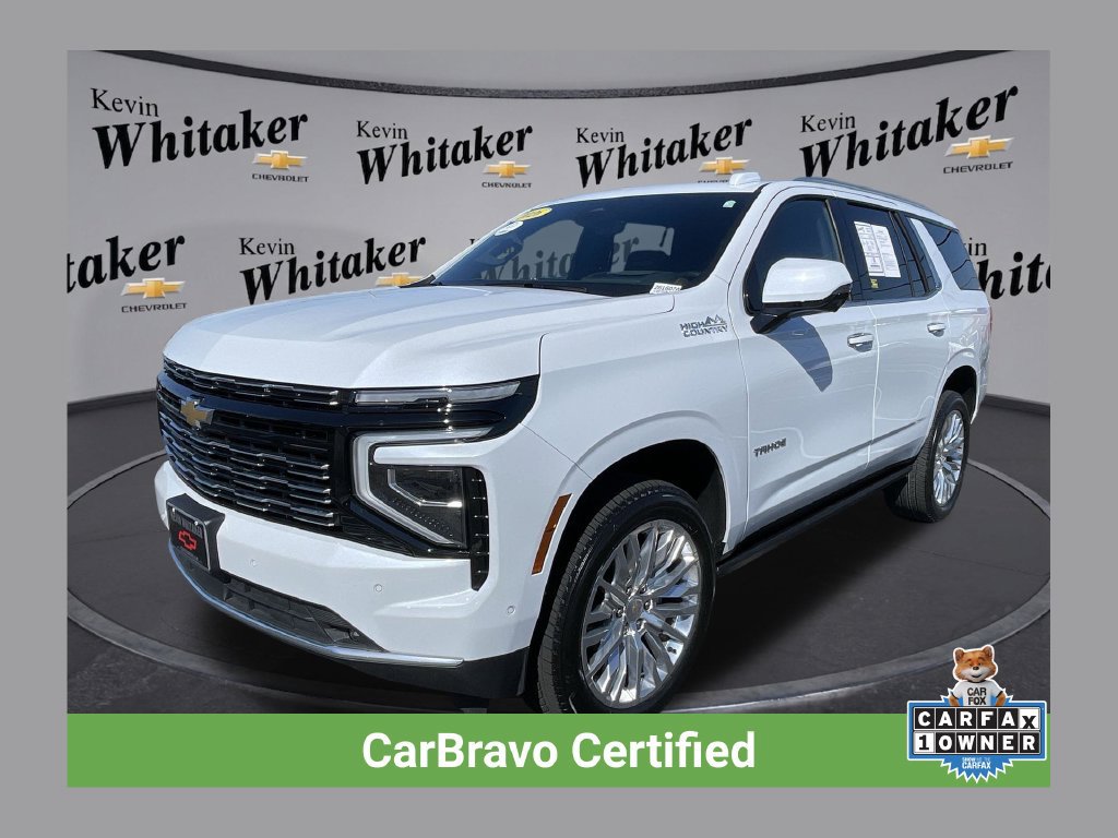 Certified 2026 Chevrolet Tahoe High Country AWD/4WD image 1